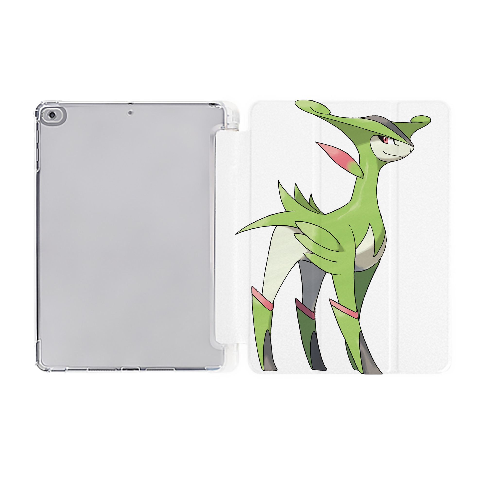 （画像用） ポケットモンスター Pokémon IPad ケース ペン収納付き 三つ折りスタンド PUレザー×シリコン 対応機種9.5/10.5/10.9インチ